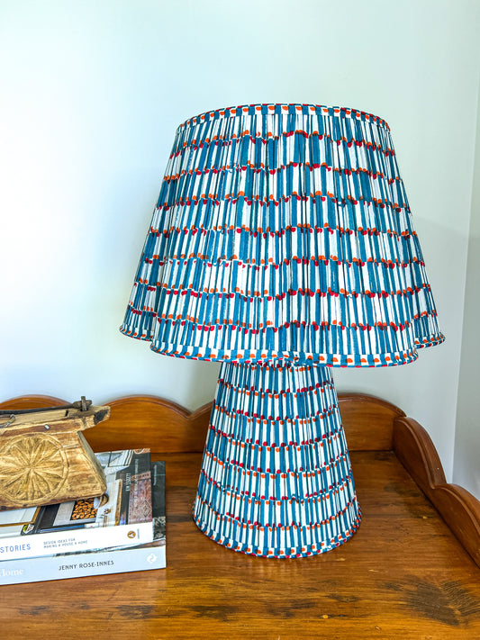 The Charm and Versatility of Gathered Lampshades