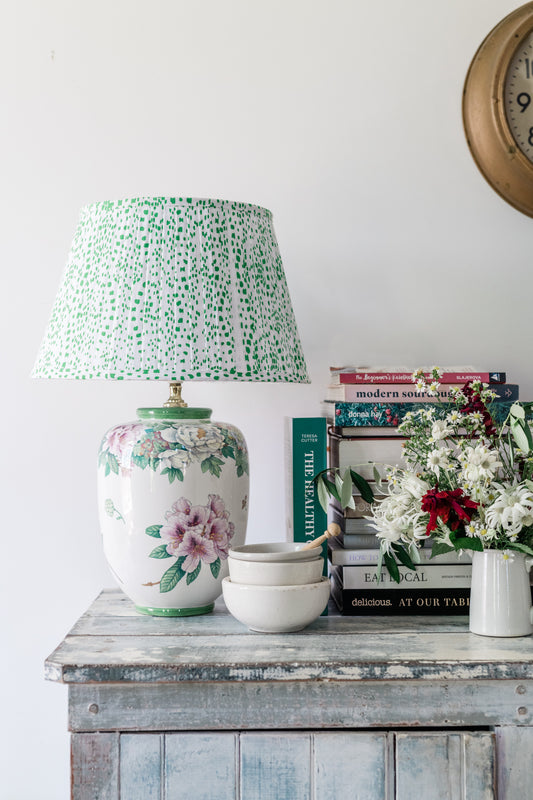 Pleated lamp shades to suit any style.