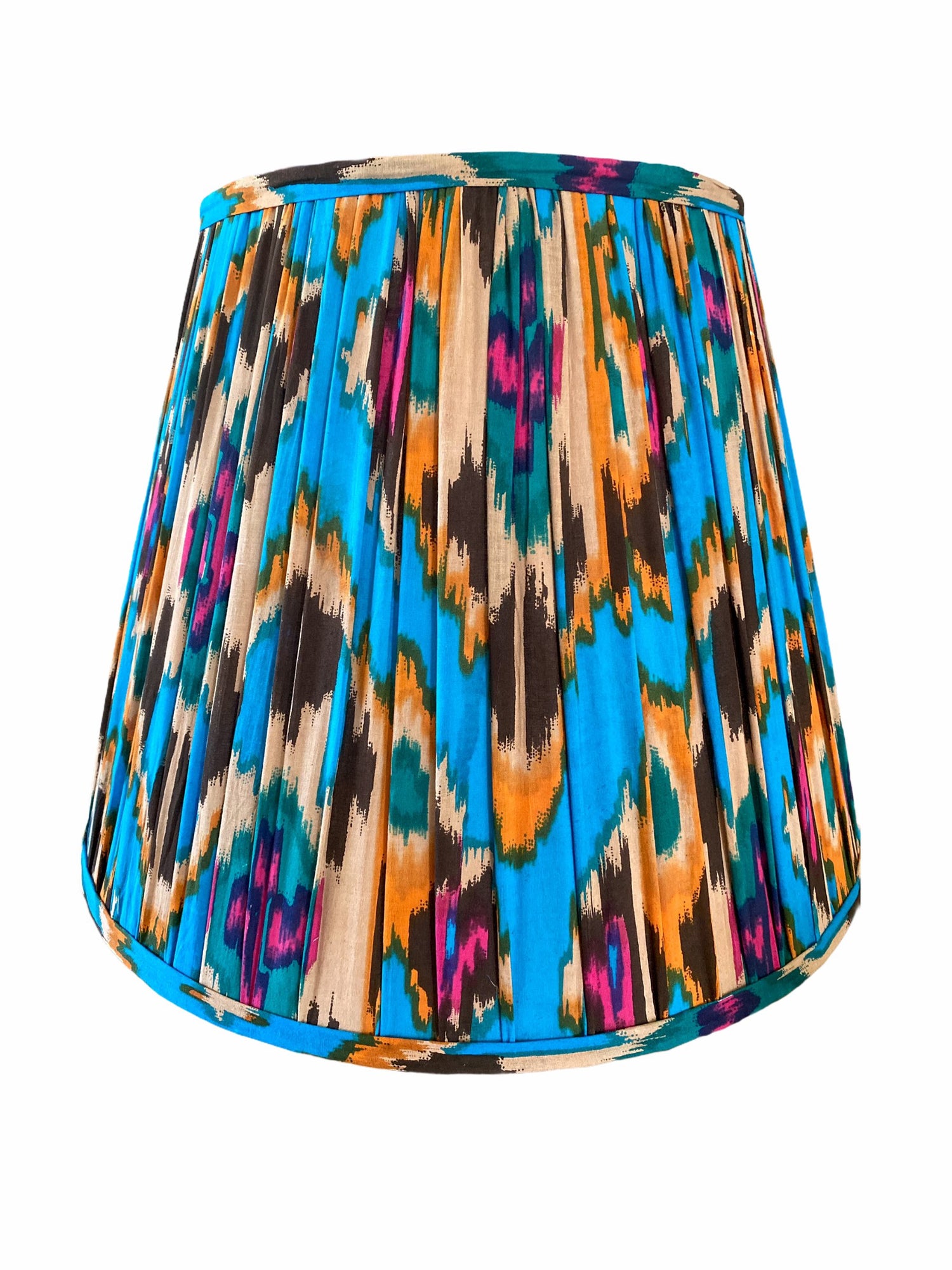 Ikat Fabric Lampshades