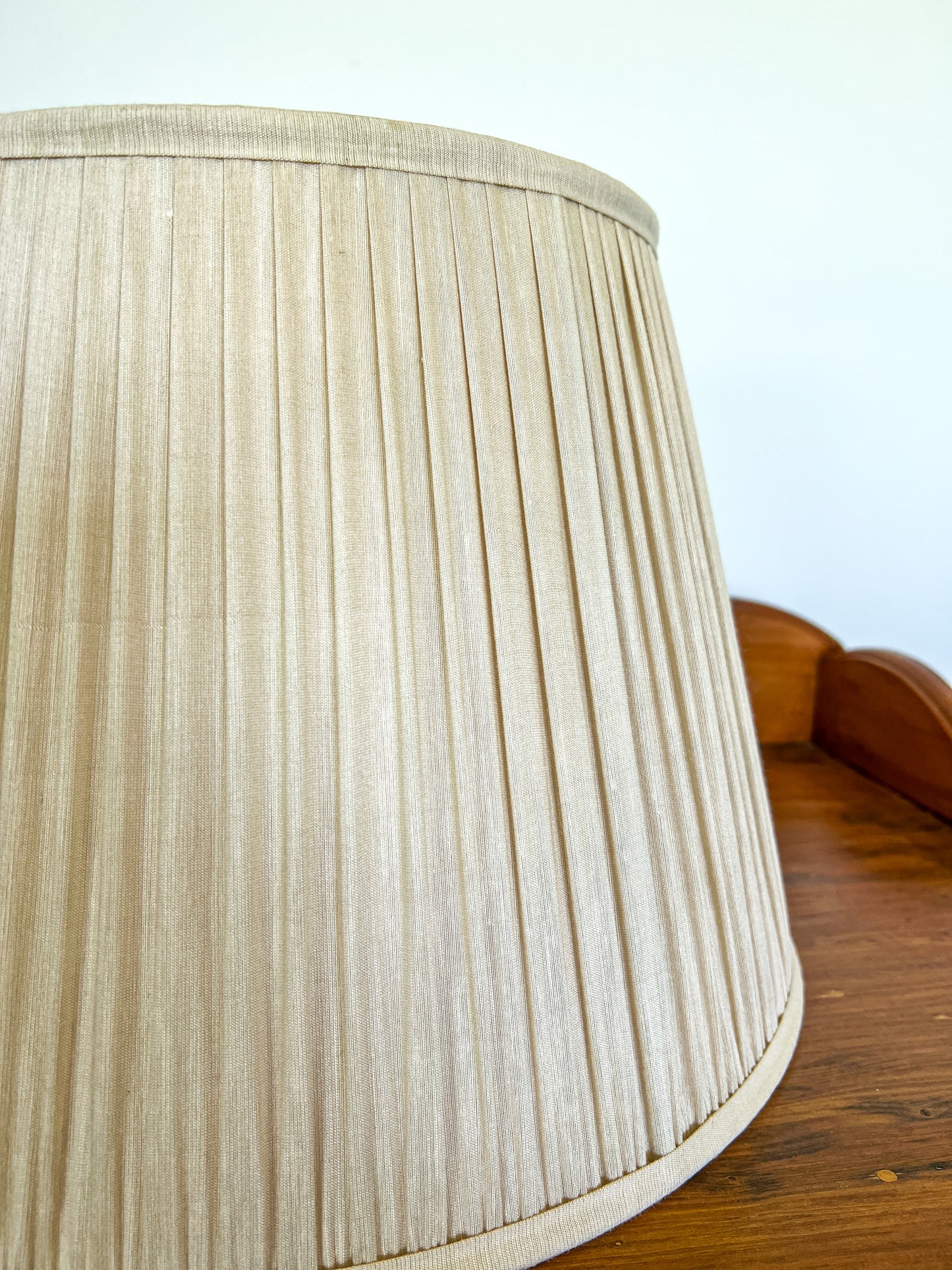 SALE Sophie Silk Gathered Lampshade