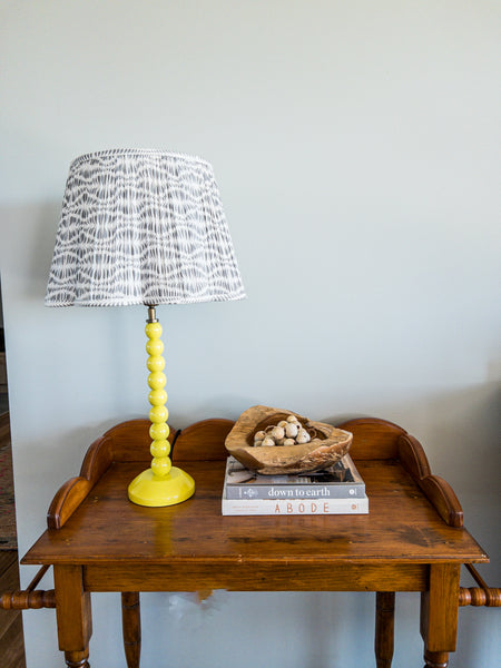 SALE Elaine Block Printed Pleated Lampshade