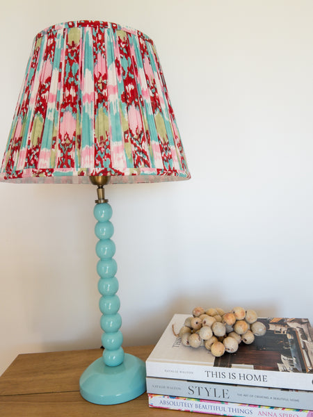 SALE Rosie Ikat Printed Pleated Lampshade