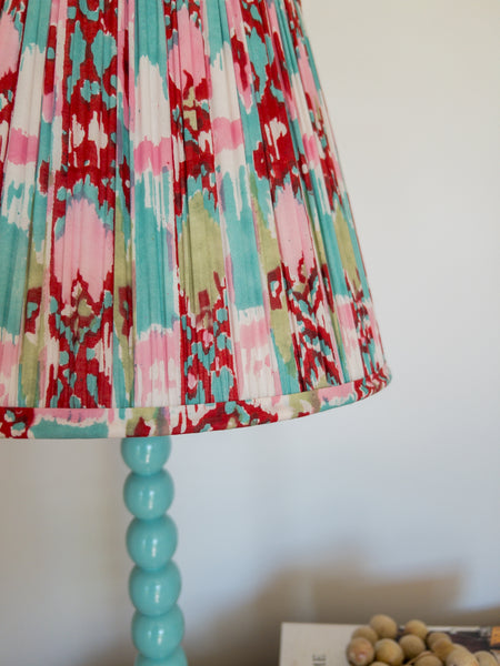 SALE Rosie Ikat Printed Pleated Lampshade