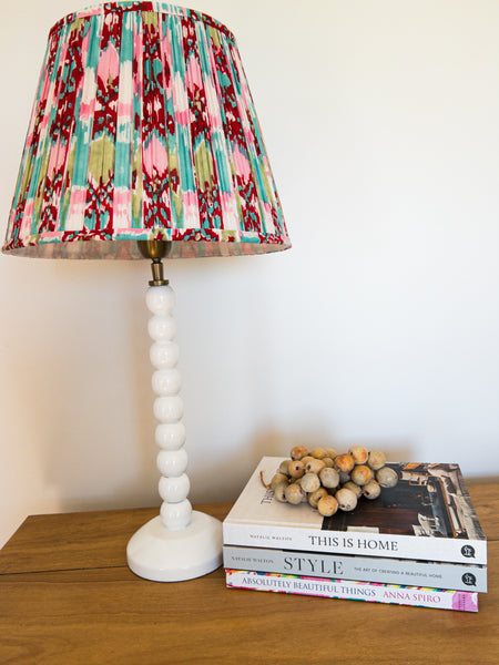 SALE Rosie Ikat Printed Pleated Lampshade