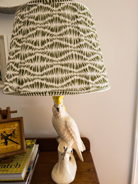 SALE Jodie Block Printed Pleated Lampshade