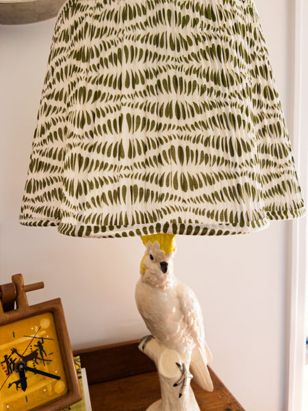 SALE Jodie Block Printed Pleated Lampshade