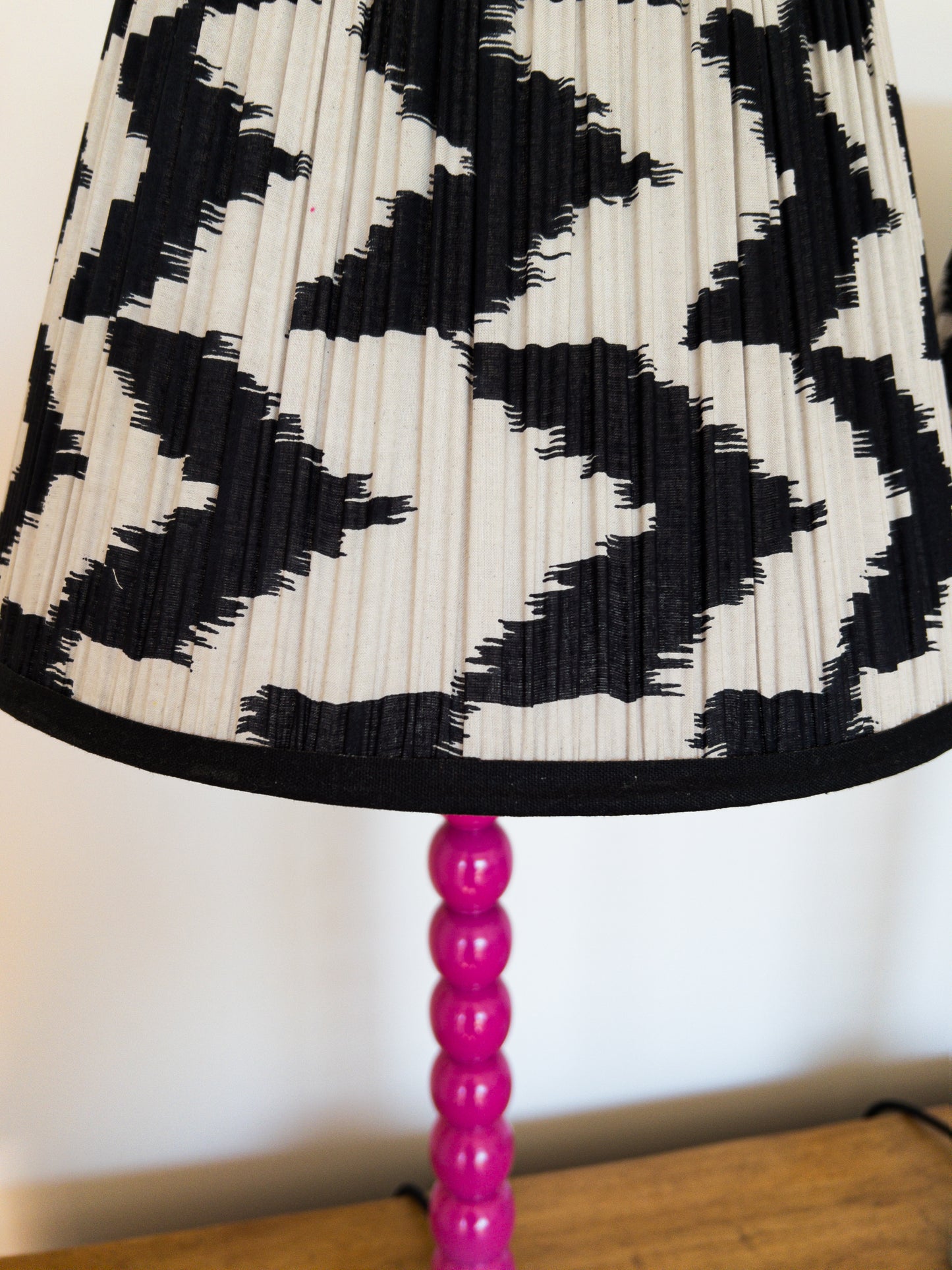 SALE Eddie Ikat Printed Pleated Lampshade