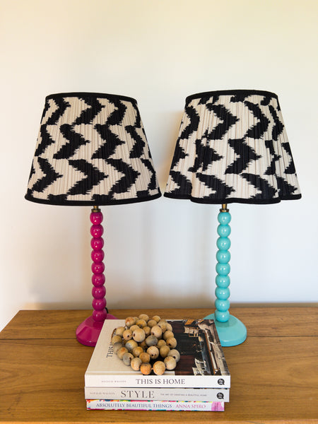 SALE Eddie Ikat Printed Pleated Lampshade