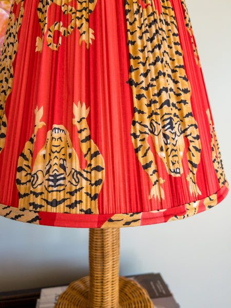 Joseph Block Printed Pleated Lampshade