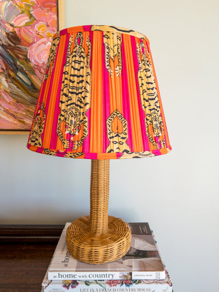 SALE Catherine Block Printed Pleated Lampshade