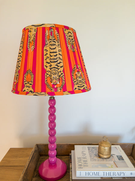 SALE Catherine Block Printed Pleated Lampshade