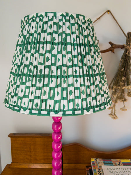 Sam Block Printed Pleated Lampshade