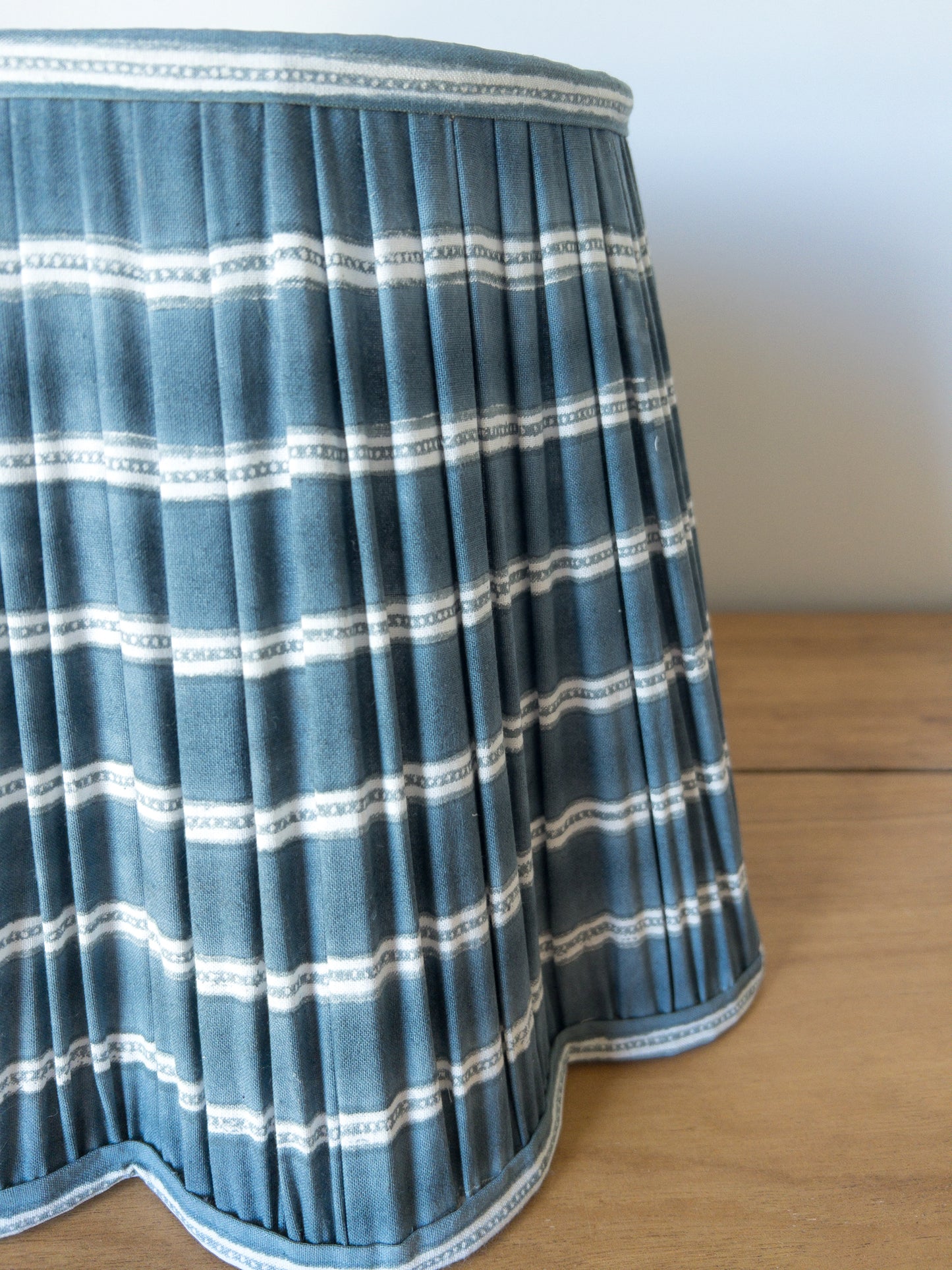 Melanie Block Printed Pleated Lampshade