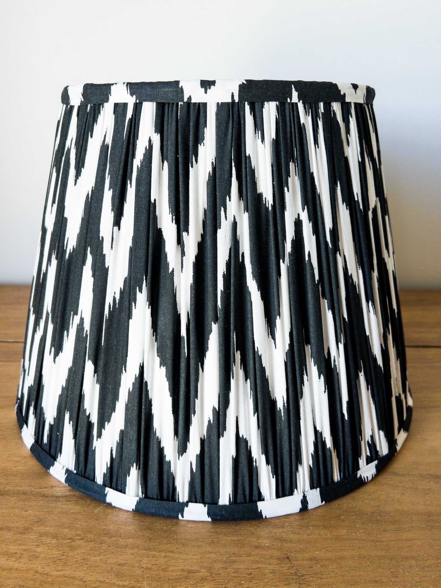 Alec Ikat Printed Pleated Lampshade