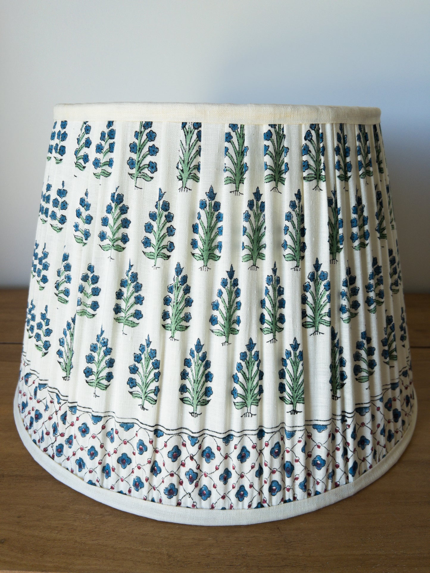 Max Block Printed Pleated Lampshade