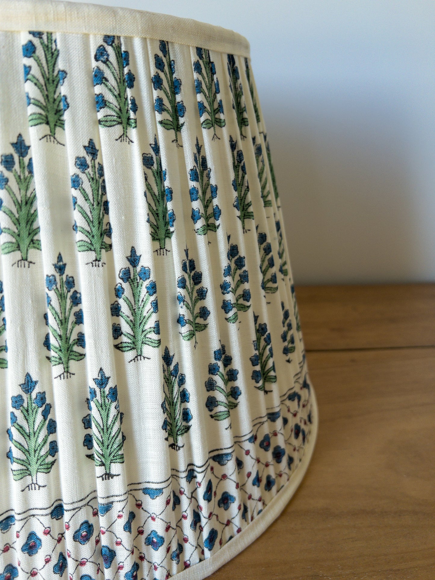 Max Block Printed Pleated Lampshade