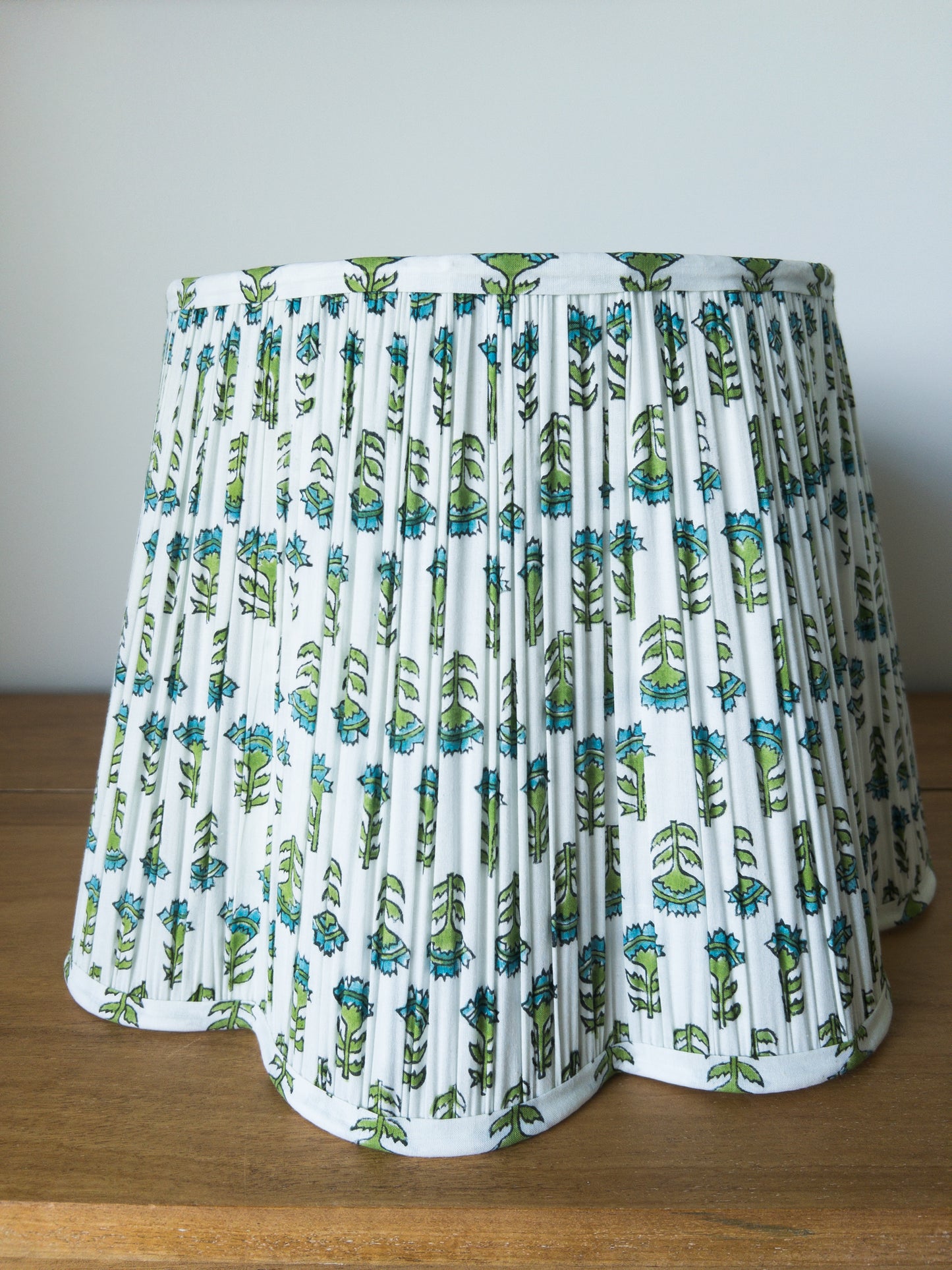 Shane Block Printed Pleated Lampshade