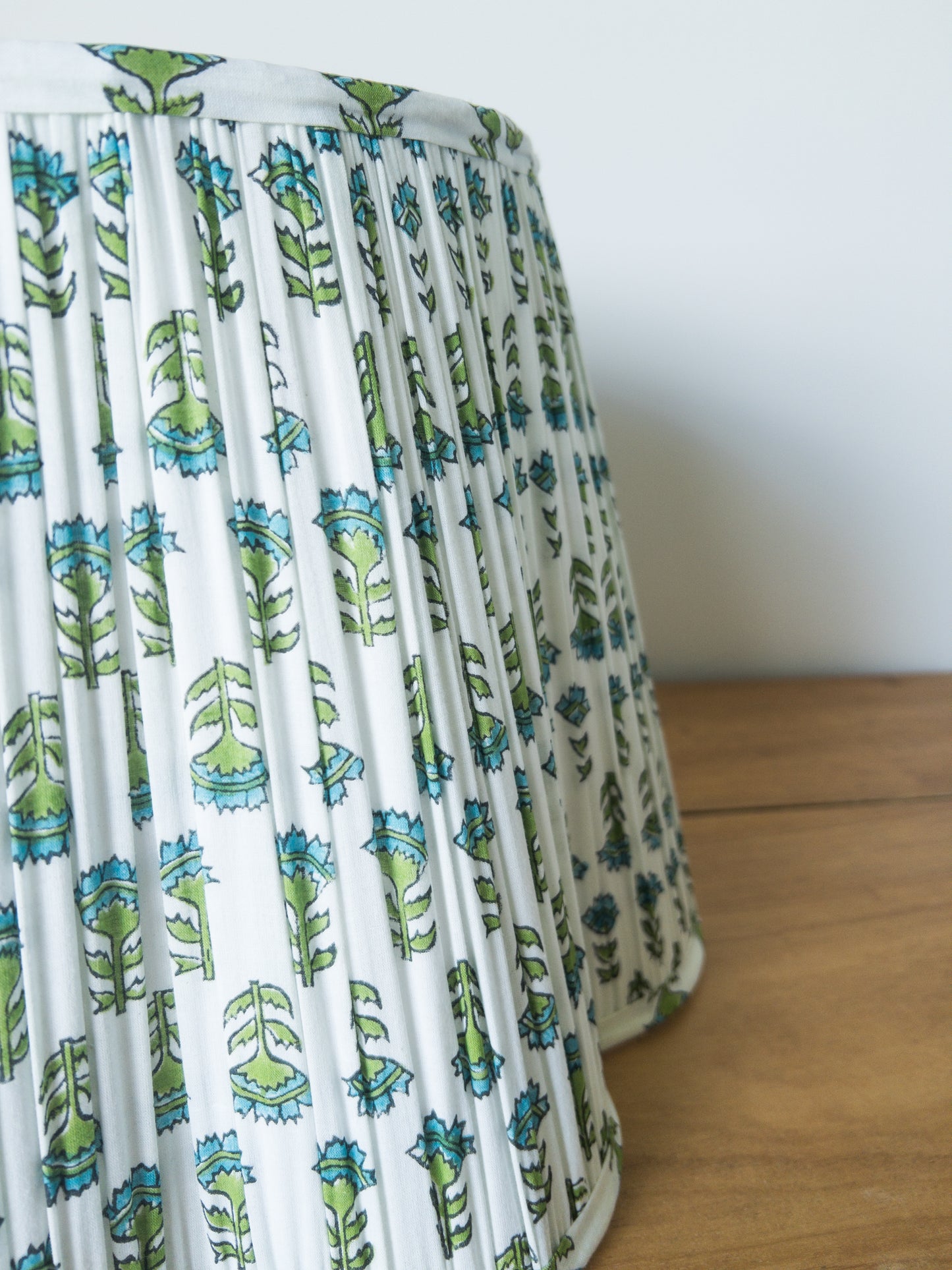 Shane Block Printed Pleated Lampshade