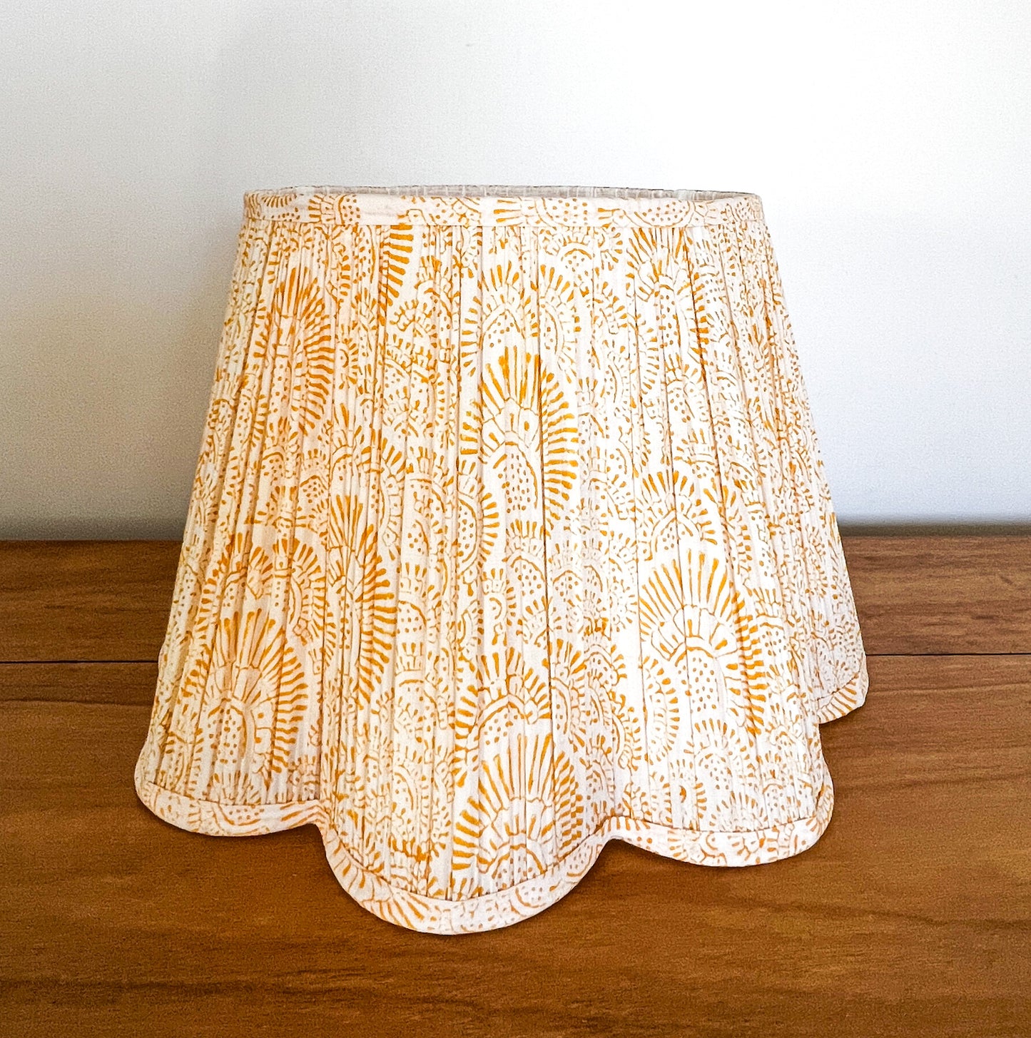 SALE Helen Block Printed Pleated Lampshade