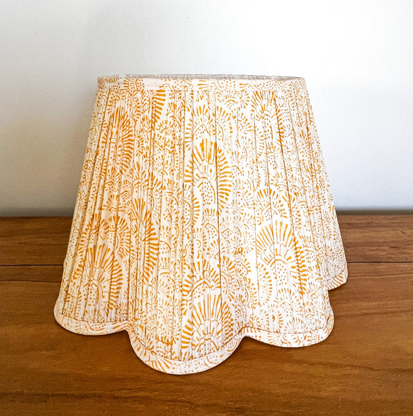 Helen Block Printed Pleated Lampshade