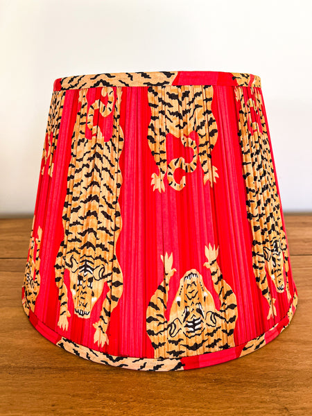 Joseph Block Printed Pleated Lampshade