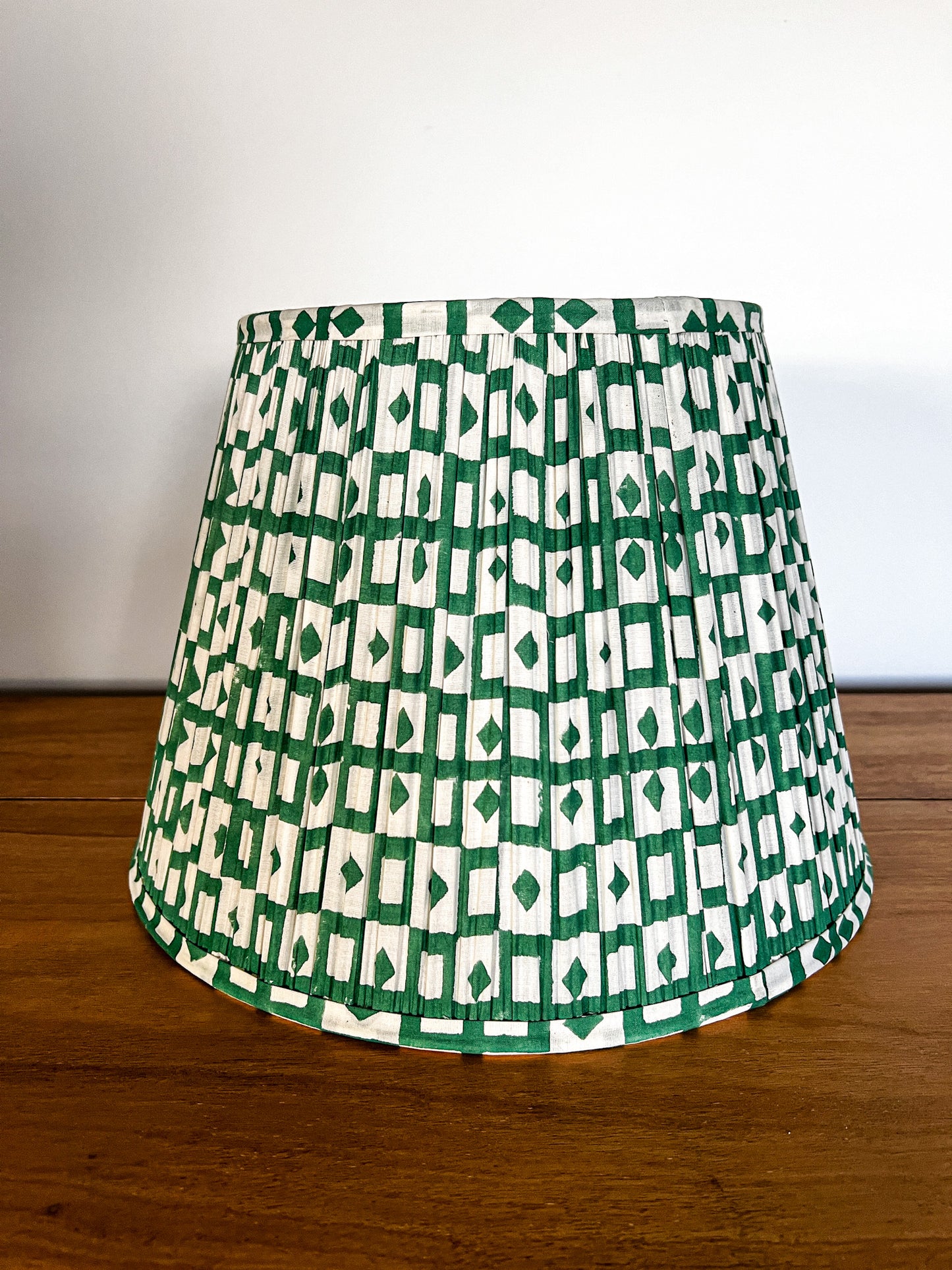 SALE Sam Block Printed Pleated Lampshade