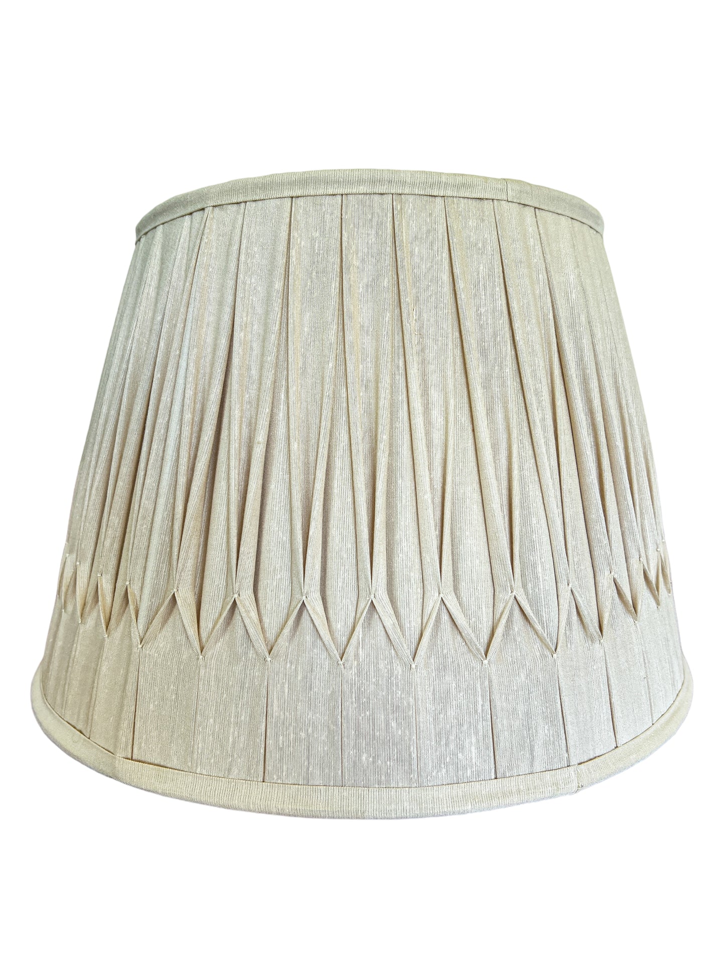 SALE William Silk Gathered Smock Pleat Lampshade