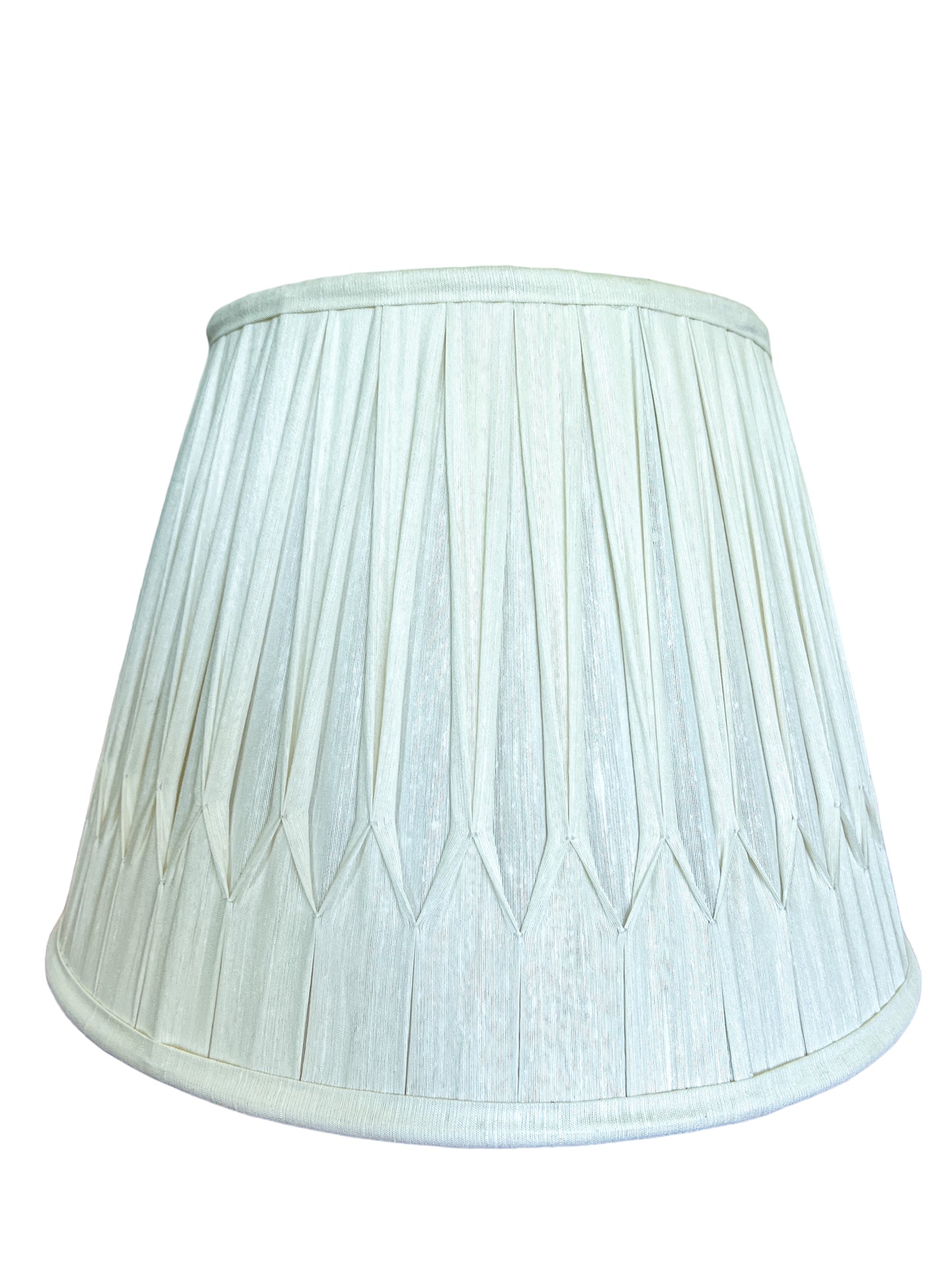 SALE William Silk Gathered Smock Pleat Lampshade