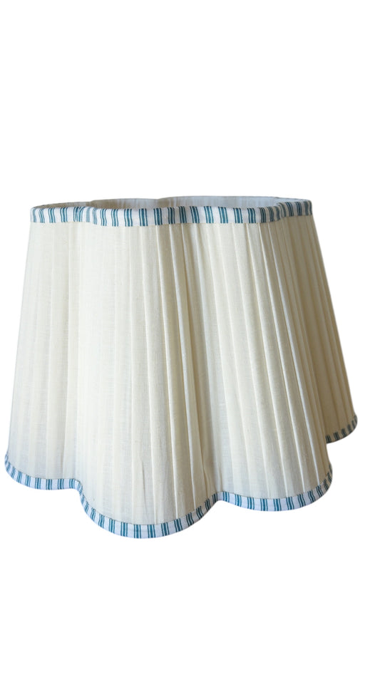 Pat Block Printed Pleated Lampshade