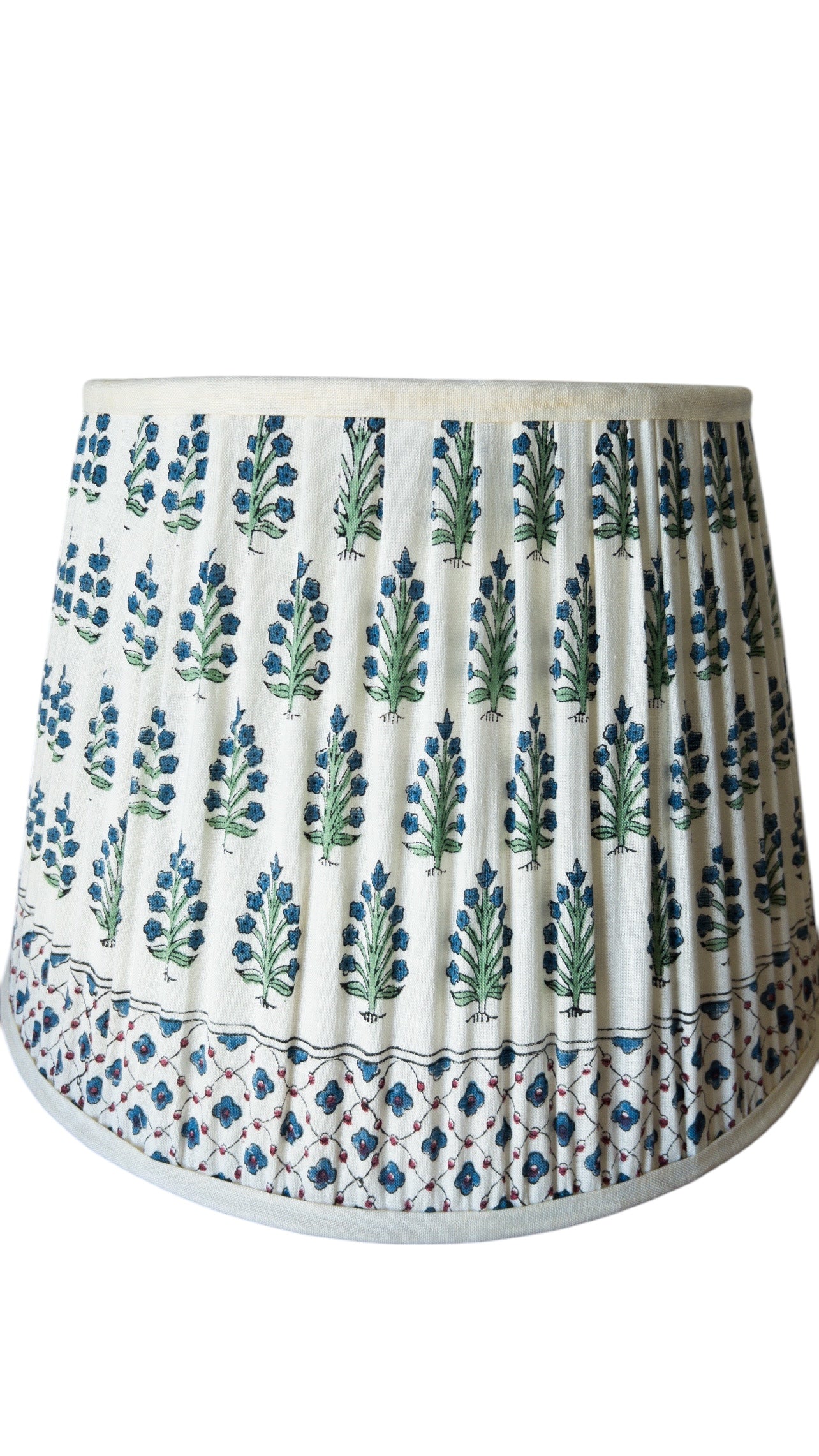 Max Block Printed Pleated Lampshade