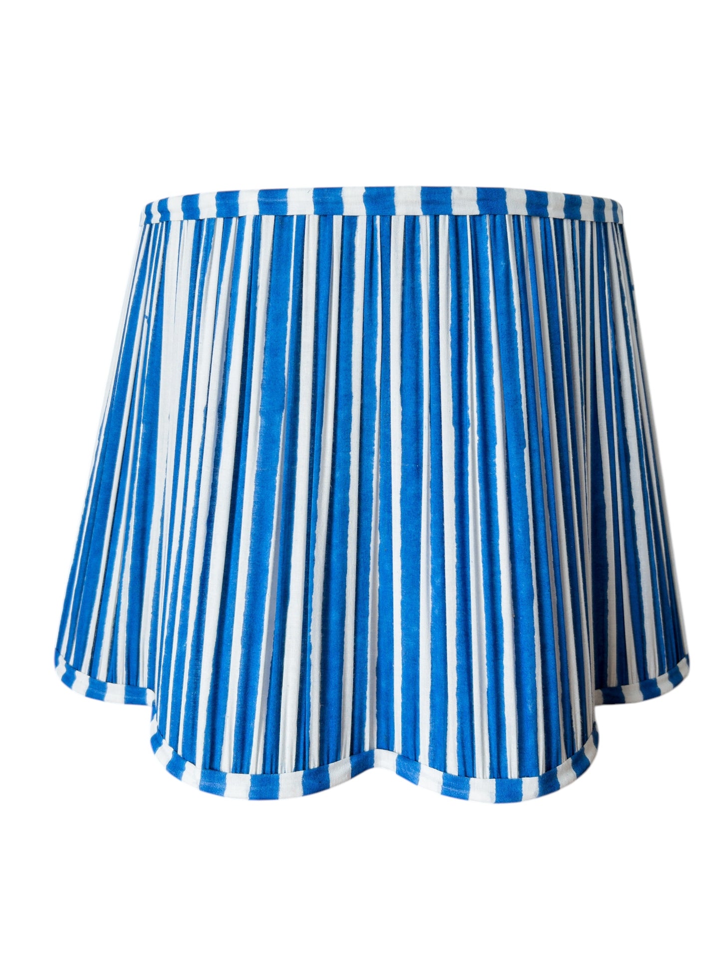 David Block Printed Pleated Lampshade