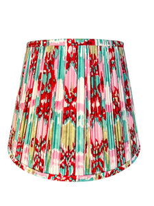 SALE Rosie Ikat Printed Pleated Lampshade