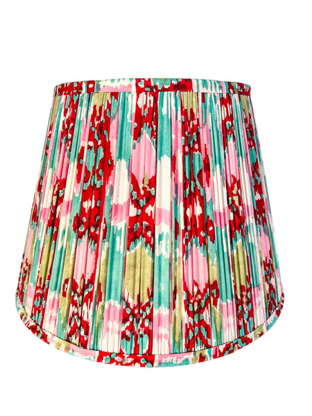 SALE Rosie Ikat Printed Pleated Lampshade