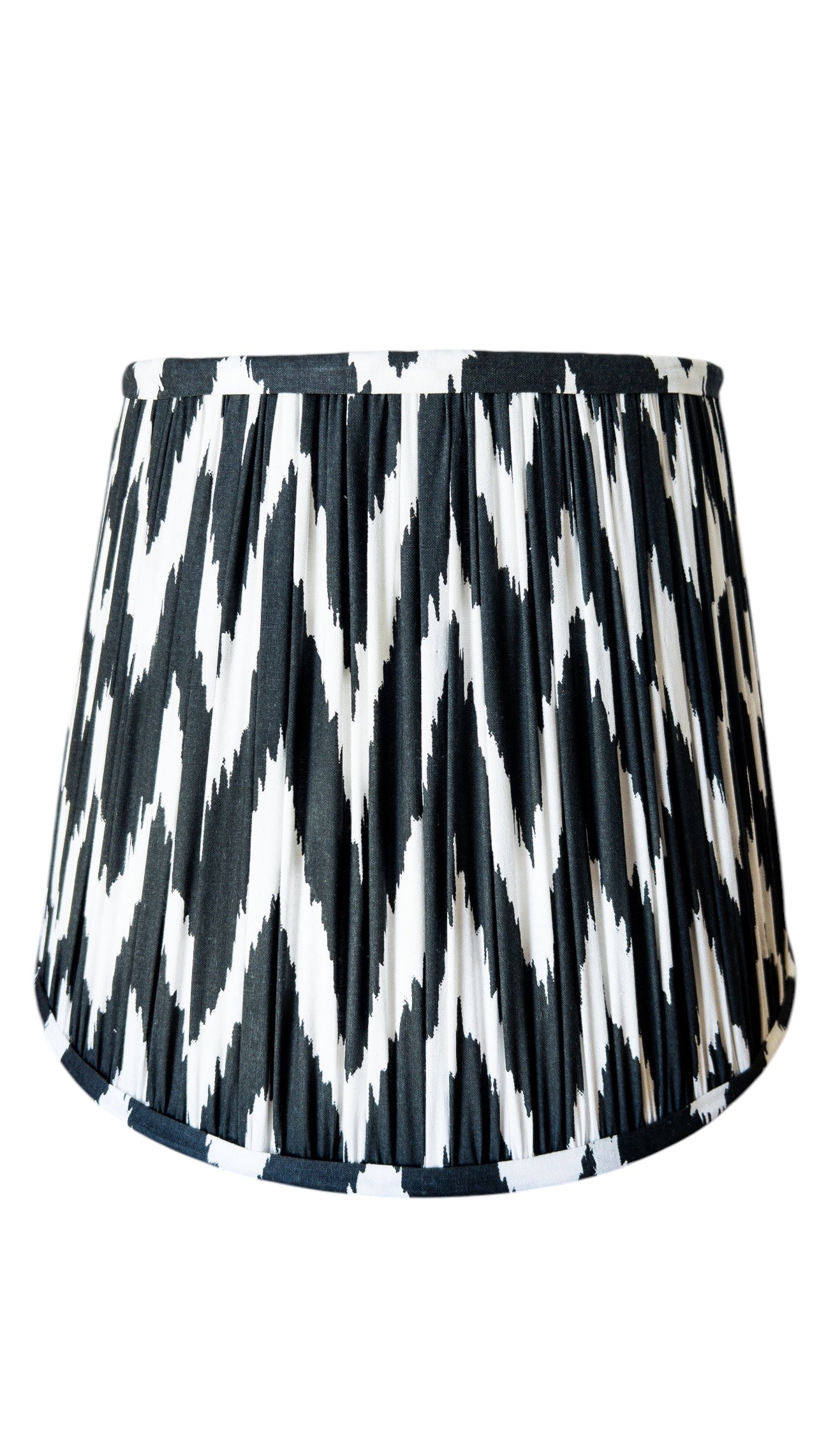 Alec Ikat Printed Pleated Lampshade