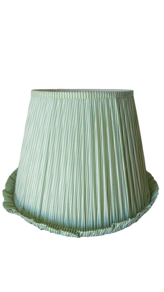 Inka Block Printed Pleated Lampshade