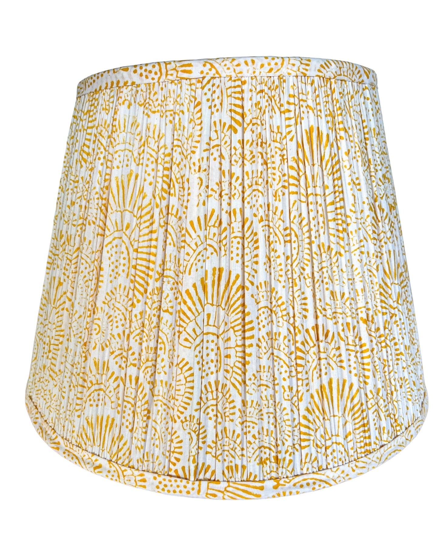 SALE Helen Block Printed Pleated Lampshade