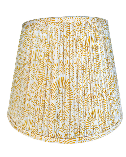 SALE Helen Block Printed Pleated Lampshade