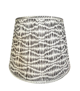 SALE Elaine Block Printed Pleated Lampshade