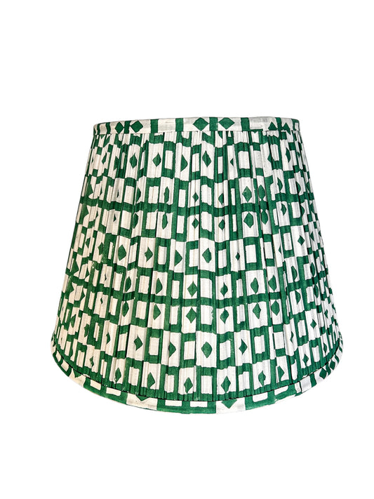 SALE Sam Block Printed Pleated Lampshade